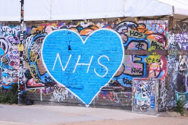 Image of NHS Grafitti